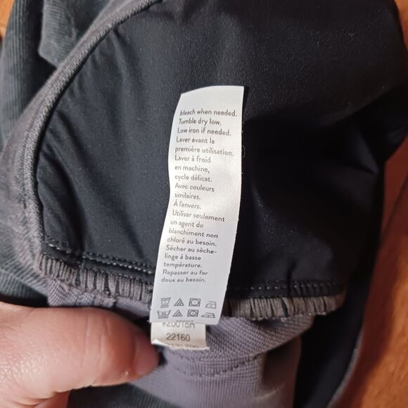 Spanx Jean-ish Ankle Leggings Womens X- Large Gray Marble Stretch Pants Slimming - Picture 6 of 8